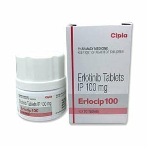 Erlocip 100 mg Tablets Price