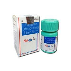 Natdac 60 mg Tablets Price