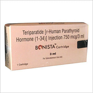 Bonista 750mcg/3ml Injection Price