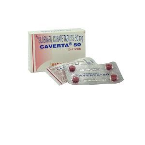 Caverta 50 mg Tablets Price