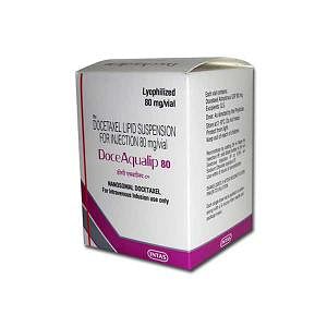 DoceAqualip 80mg Injection Price