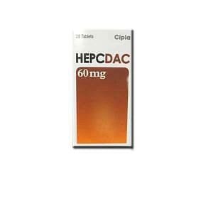 Hepcdac 60mg Tablets Price