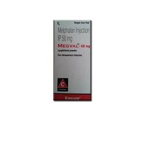 Megval 50mg Injection Price