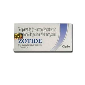 Zotide 750mcg Injection Price