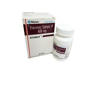 Efamat Efavirenz 600 mg Tablets Price