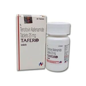 Tafero 25mg Tablet Price
